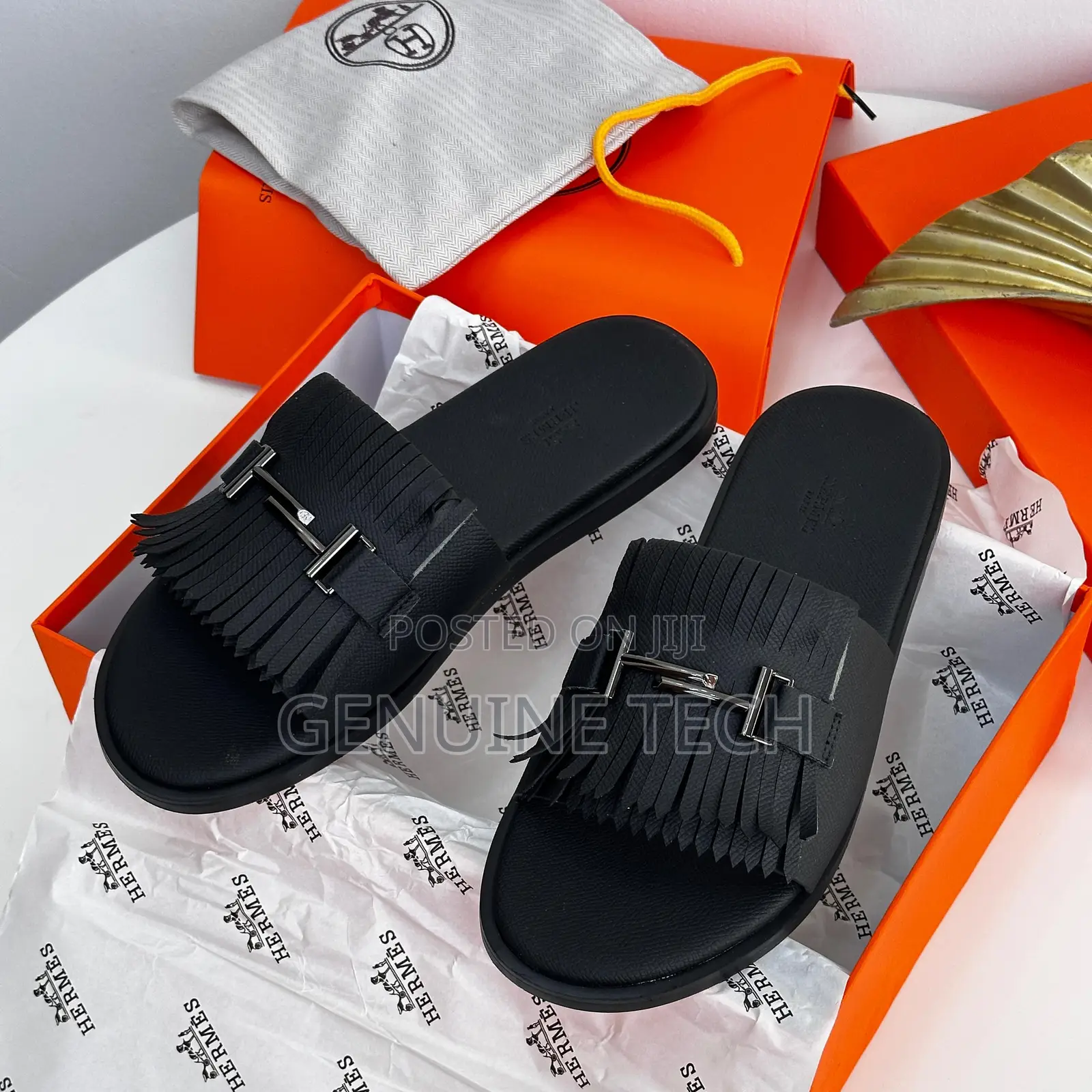 Hermes Slippers