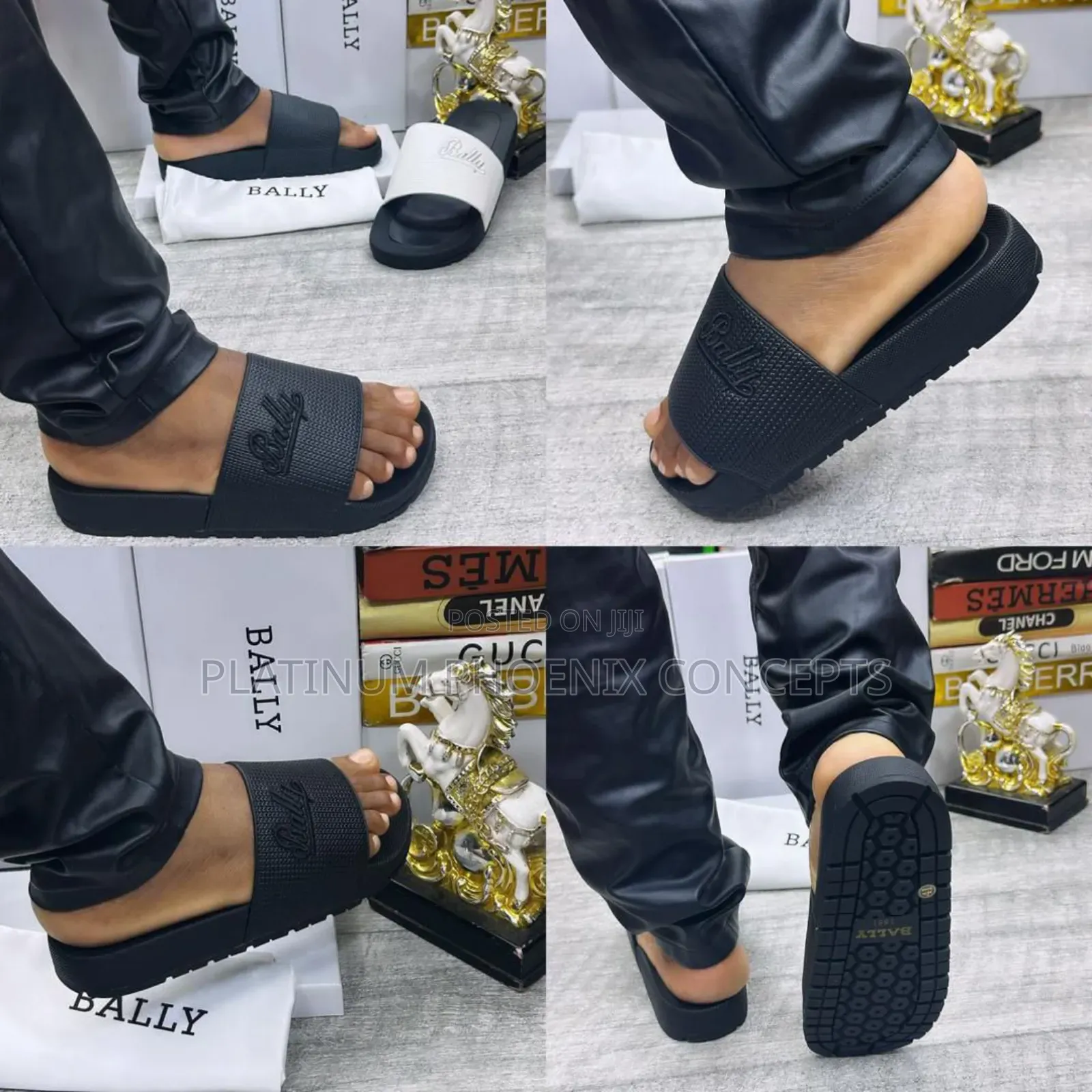 Luxury Fashion Slides (Full Boxed )