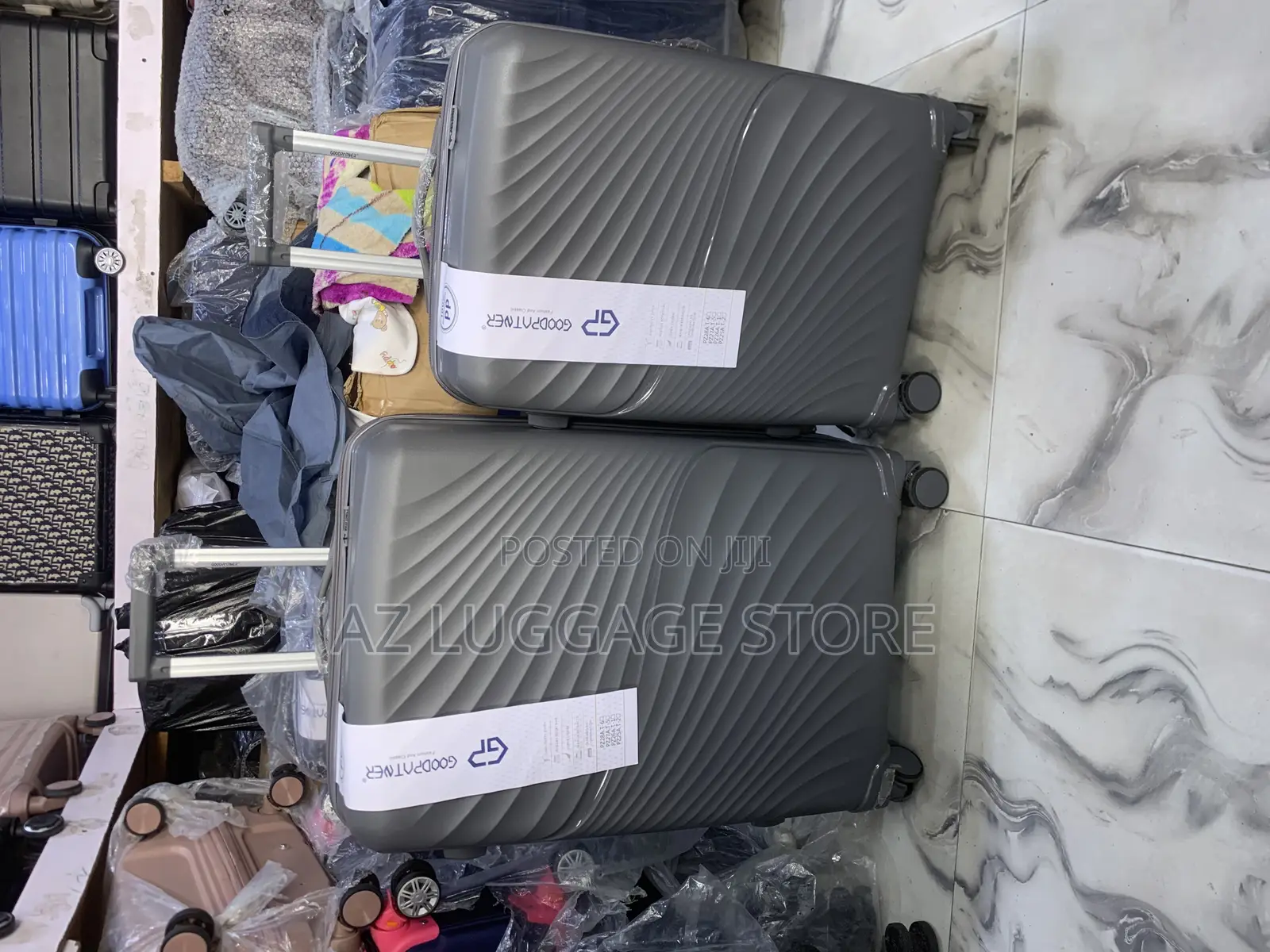 Big and Medium Size Set of 2 Rubber Luggage Box