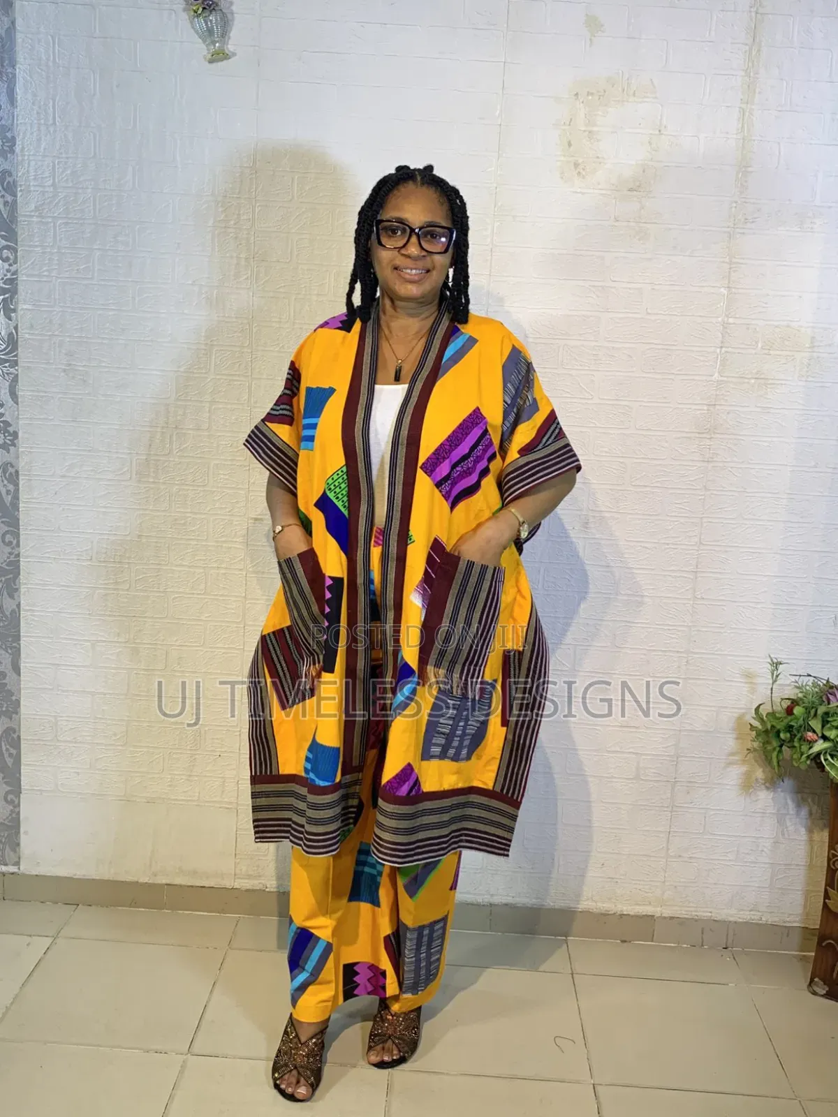 Ankara Trouser and Top Mixed With Asoke