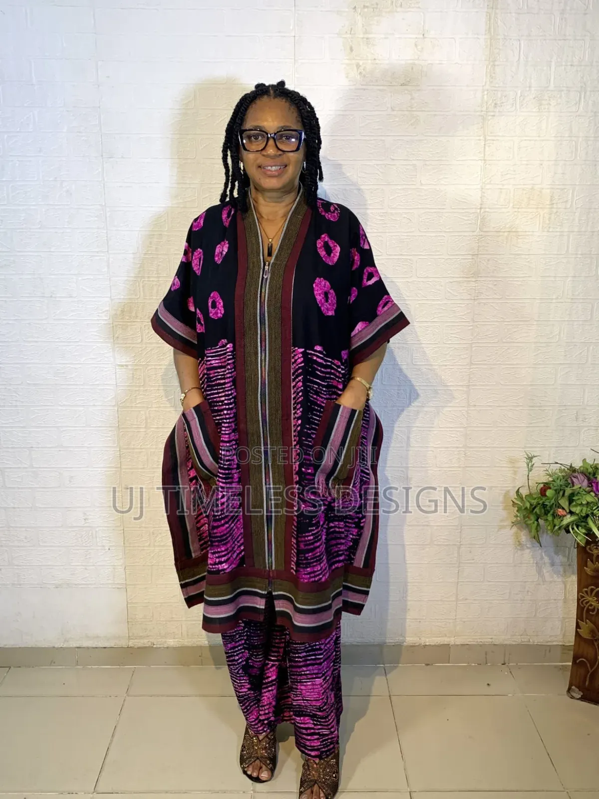 Ankara Trouser and Top Mixed With Asoke
