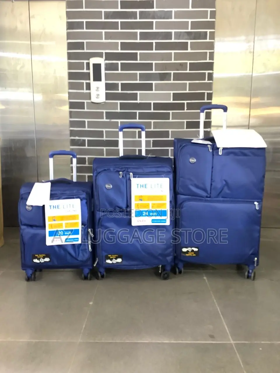 Light Weight Most Expensive Set of 3 Luggage Box