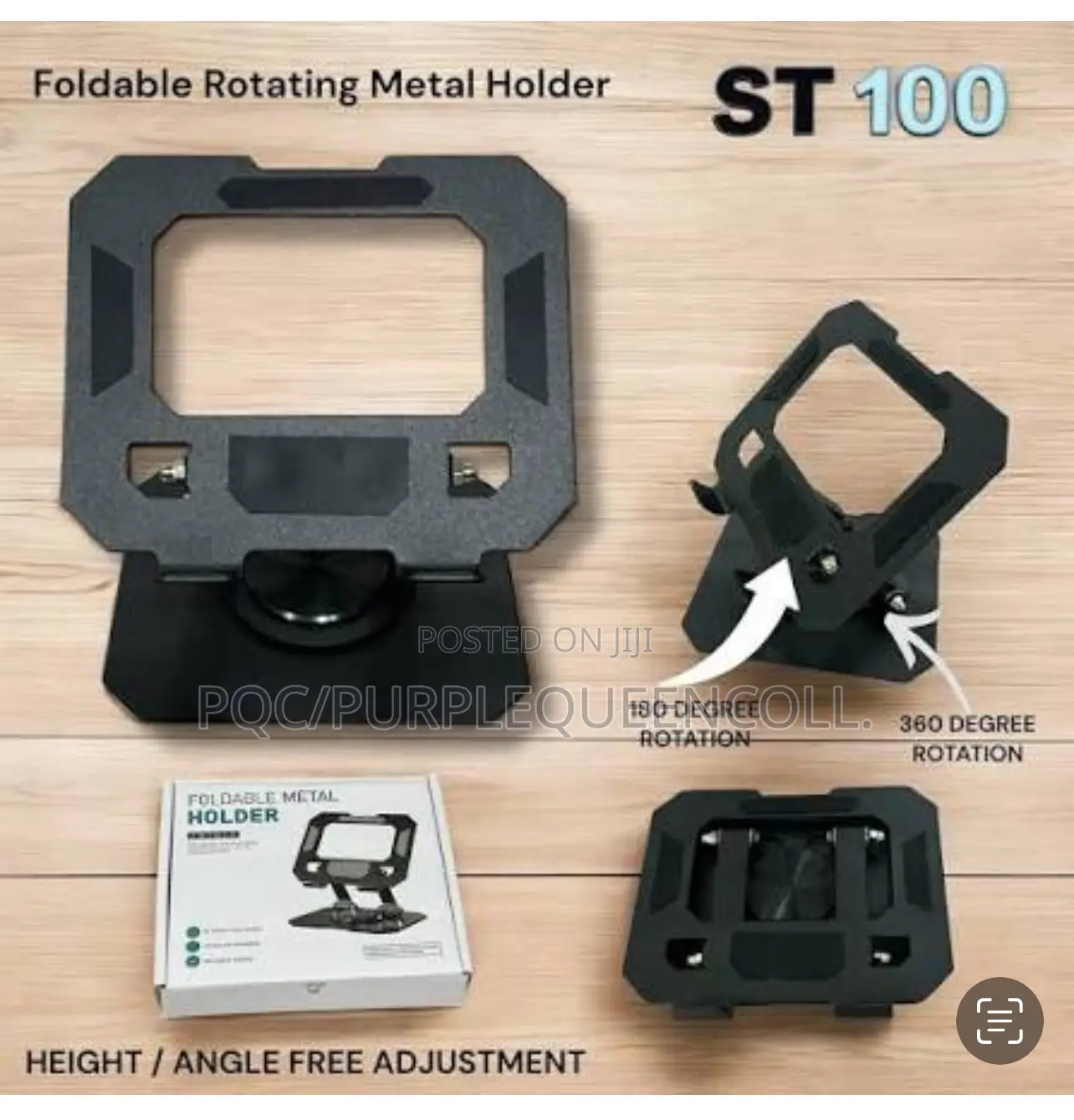 Metal Stand Holder for Phones Tablets and Laptops