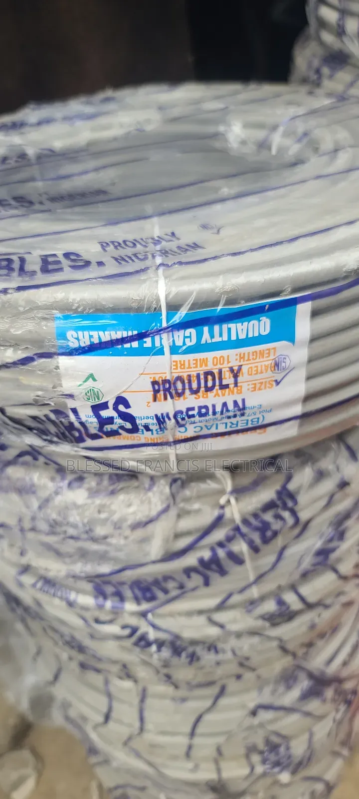 16mm Single Core Aluminum Cable Nigeria
