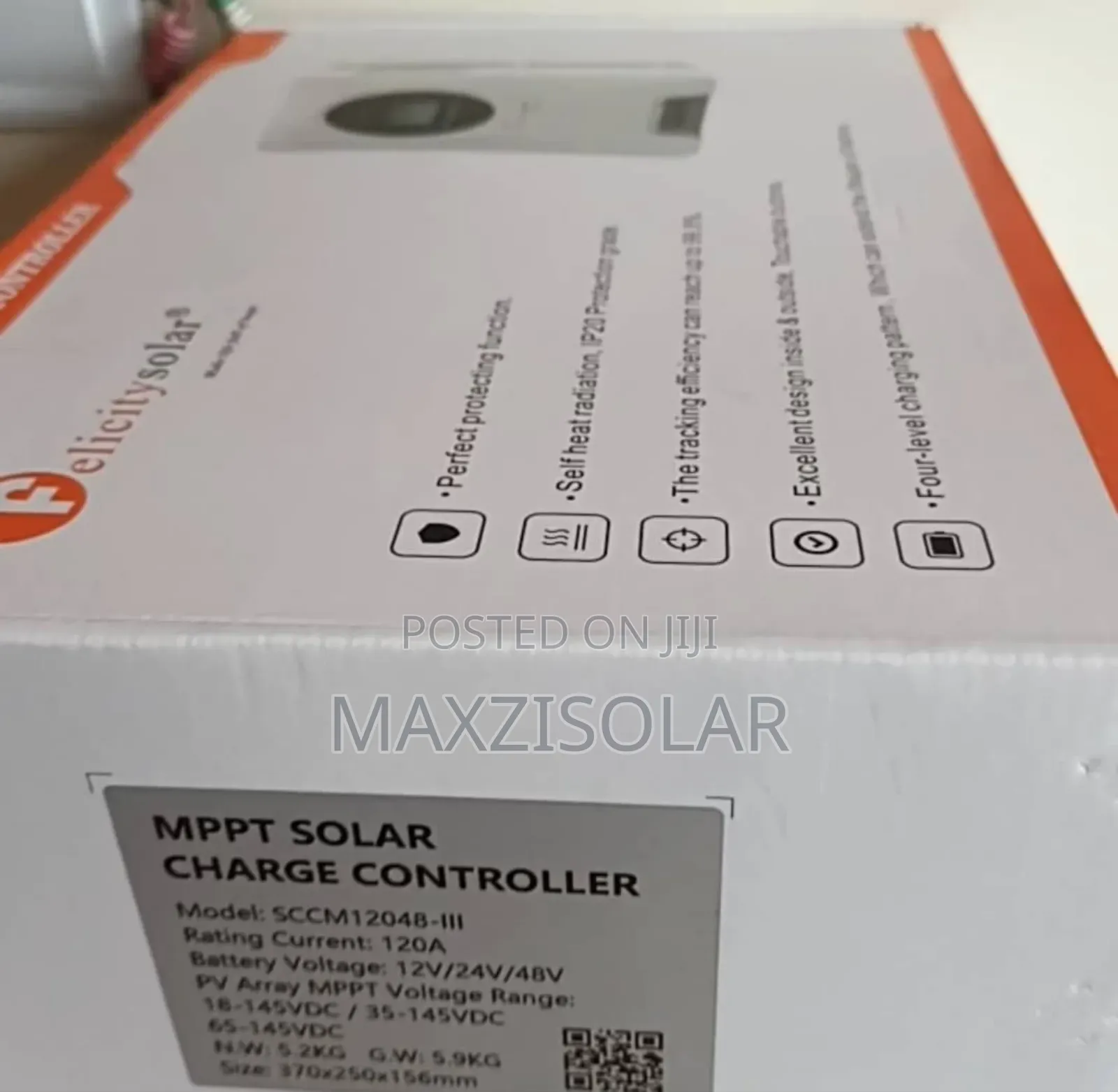120ah Felicity Mppt Charge Controller