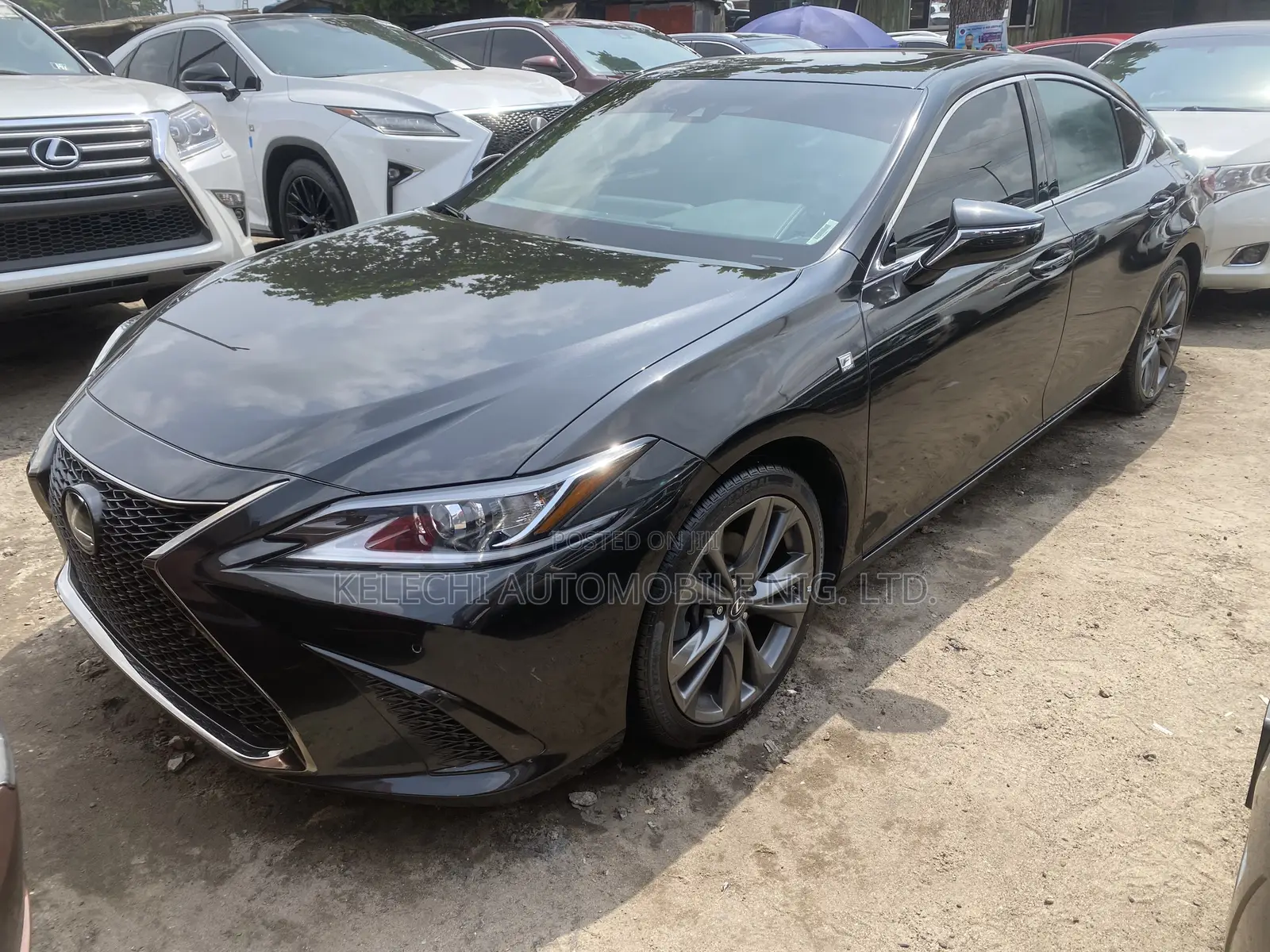 Lexus ES 350 F Sport 2022 Black