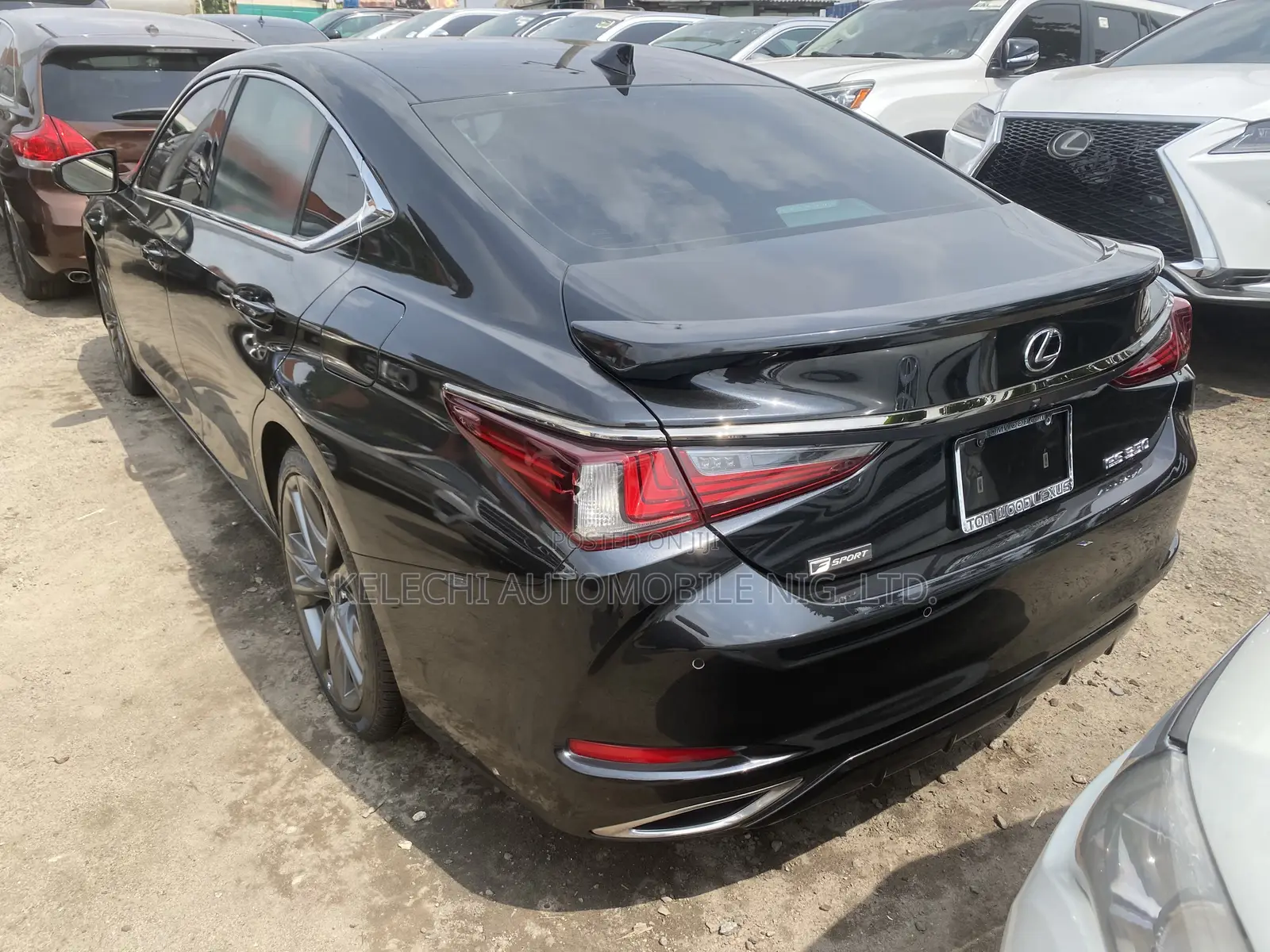 Lexus ES 350 F Sport 2022 Black