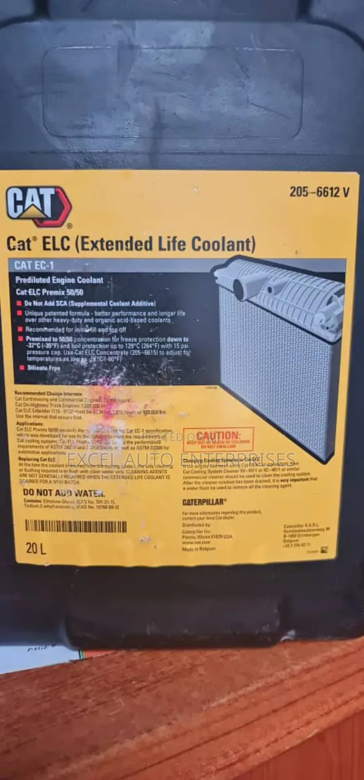 Cat Extended Life Coolant (205-6612 V)