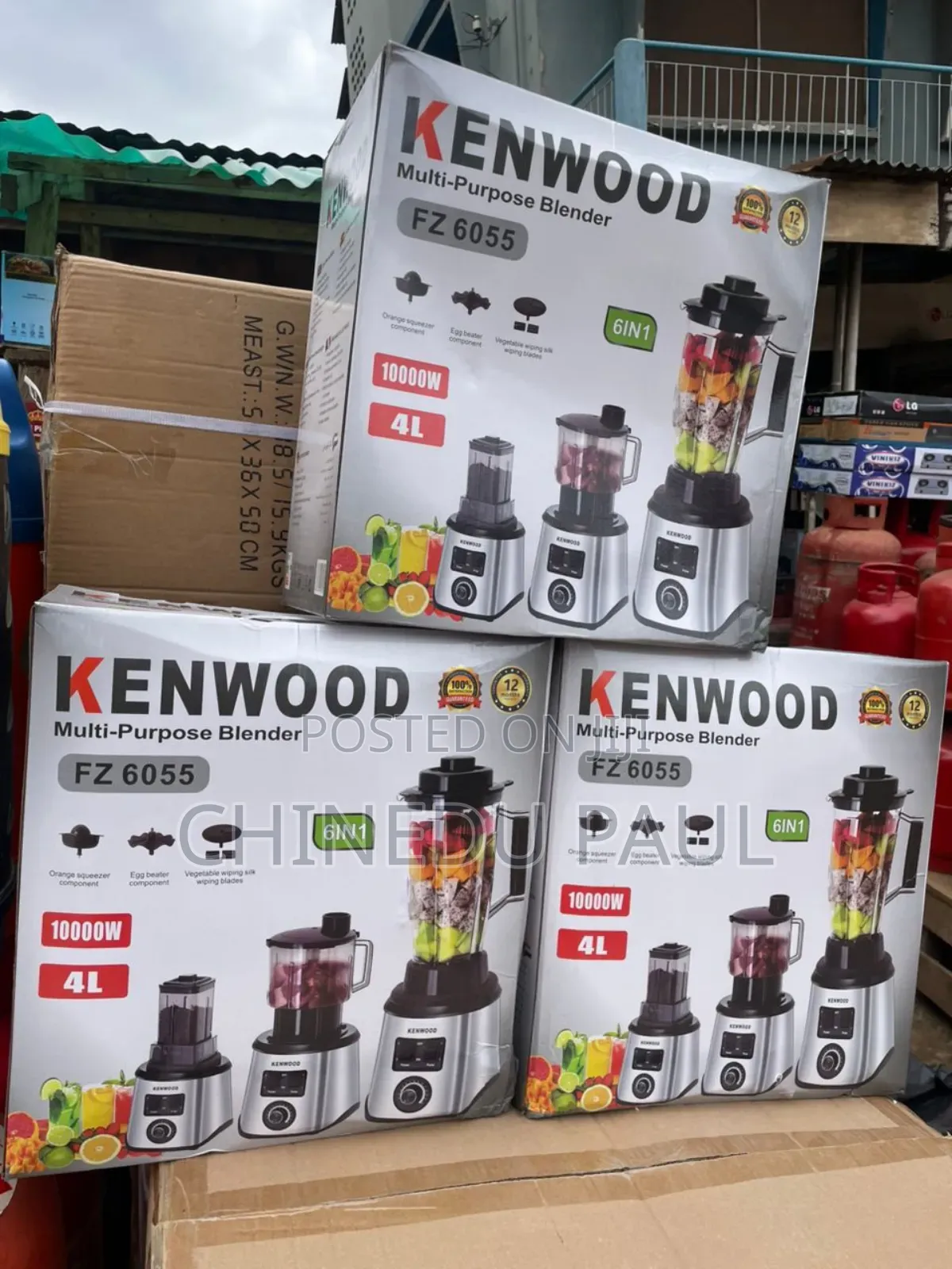 4l Kenwood Multi-Purpose Blender Juicer 6-in-1 (Fz 6055)