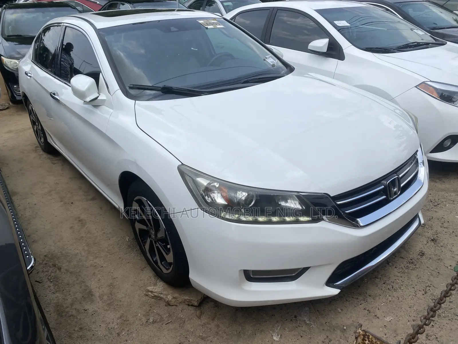 Honda Accord EX-L V-6 4dr Sedan FWD (3.5L 6cyl 6A) 2013 White