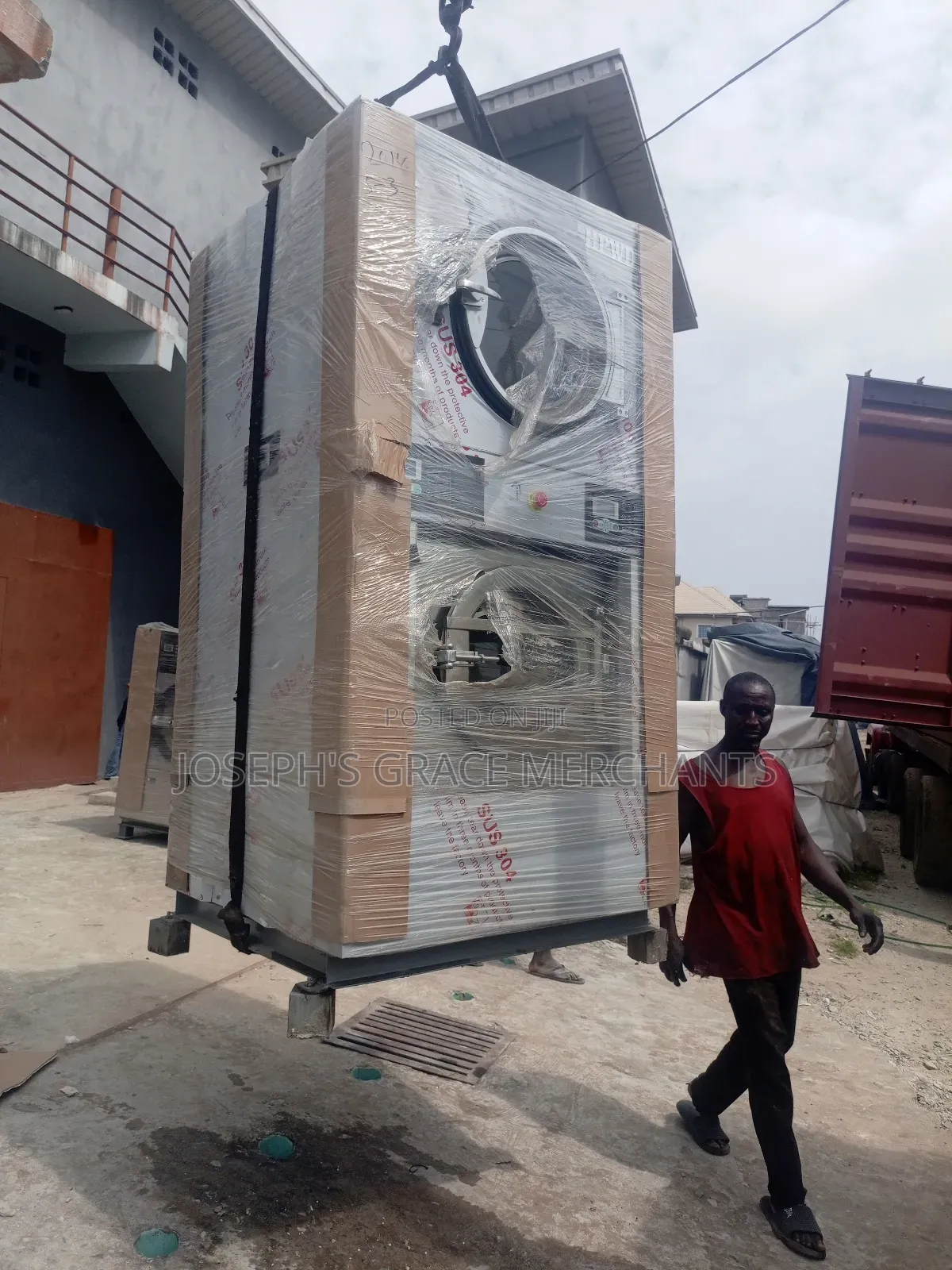 2in1 20kg Industrial Washer Extractor Machine. Vietnam