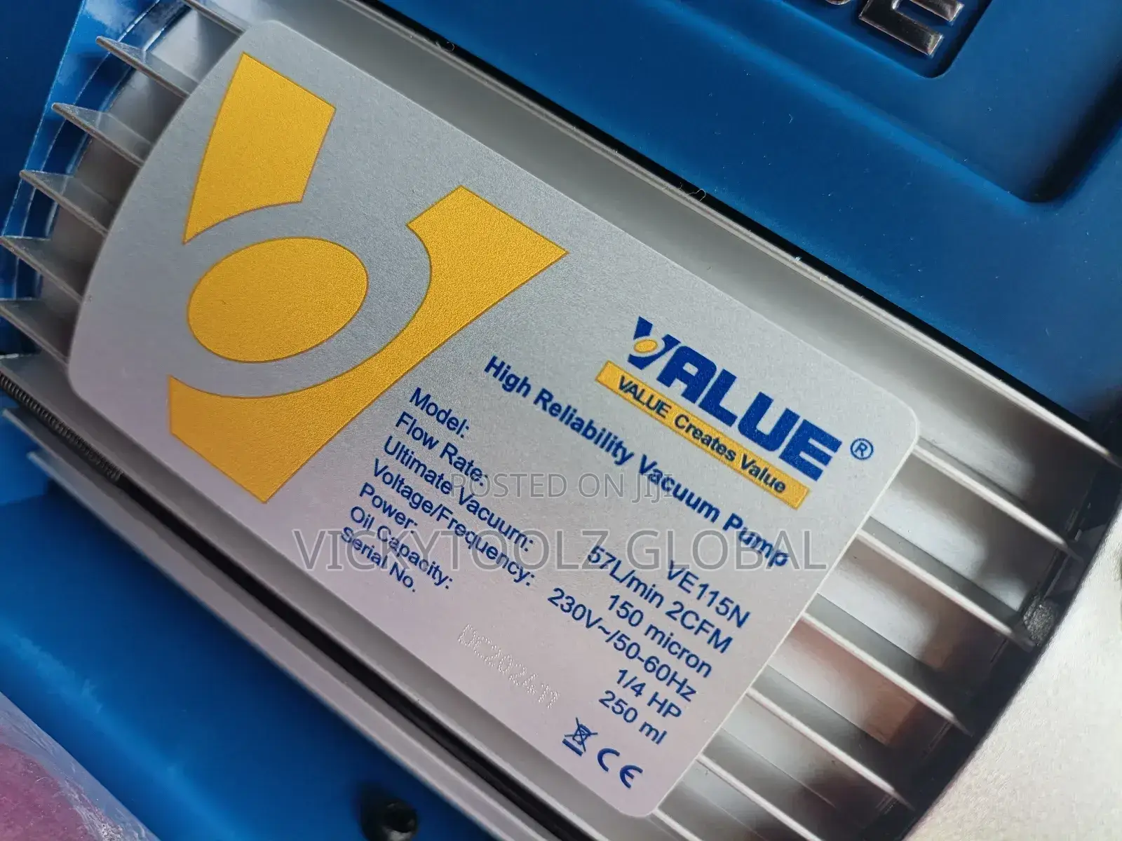 Value Vacuum Pump Ve115n (1⁄4hp)