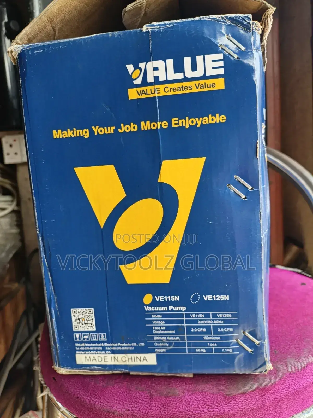 Value Vacuum Pump Ve115n (1⁄4hp)