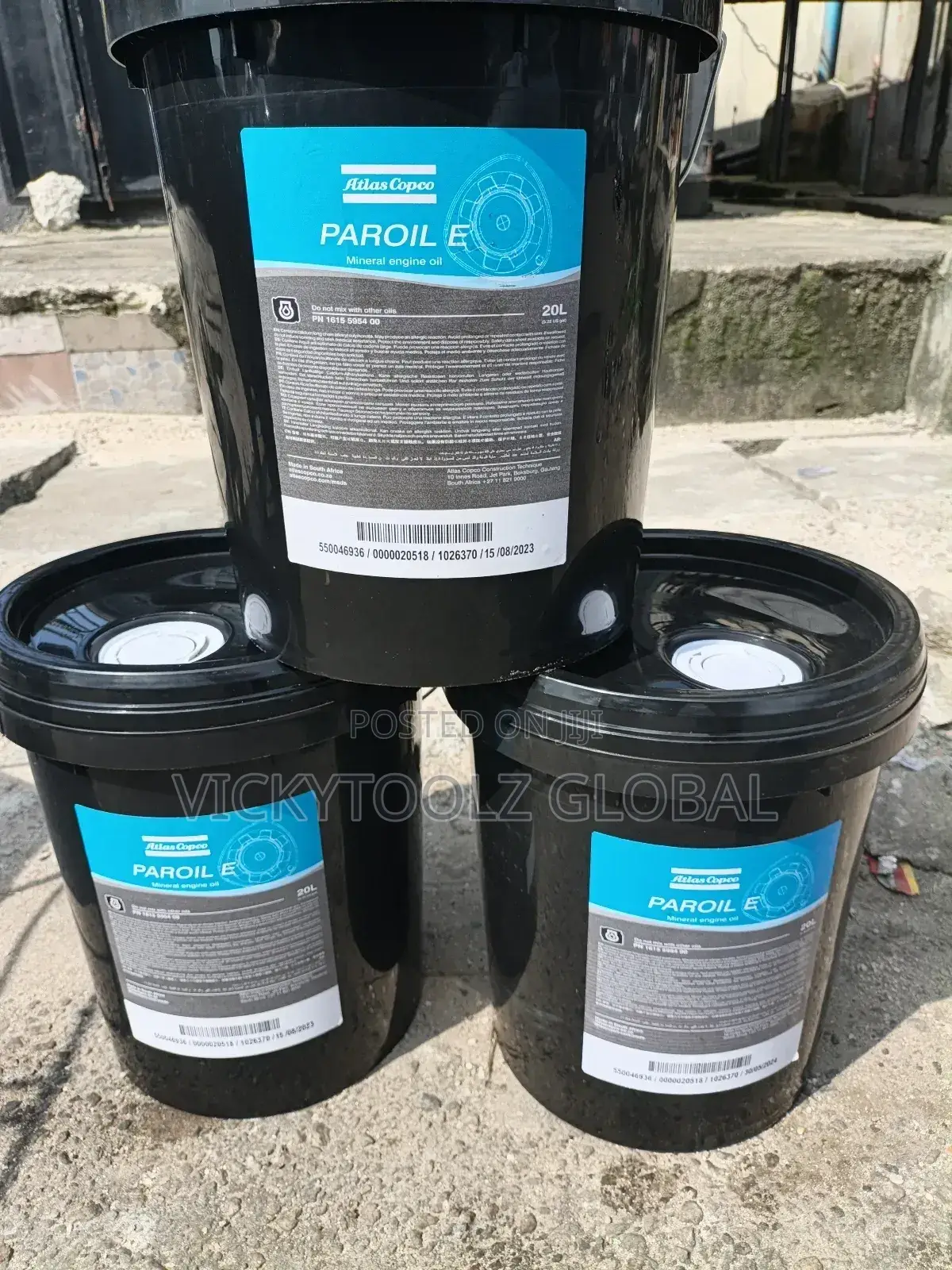 Atlas Copco Paroil E (Mineral Engine Oil) 20l