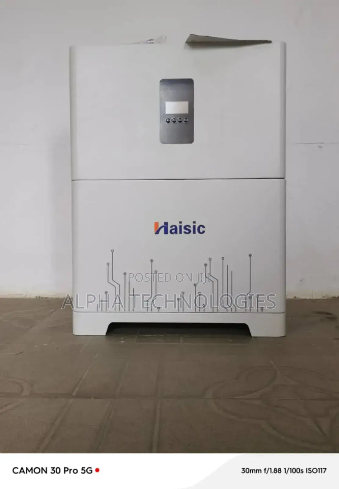 Haisic Stackable 5kva Hybrid Inverter + 8kwh Lithium Ion Battery
