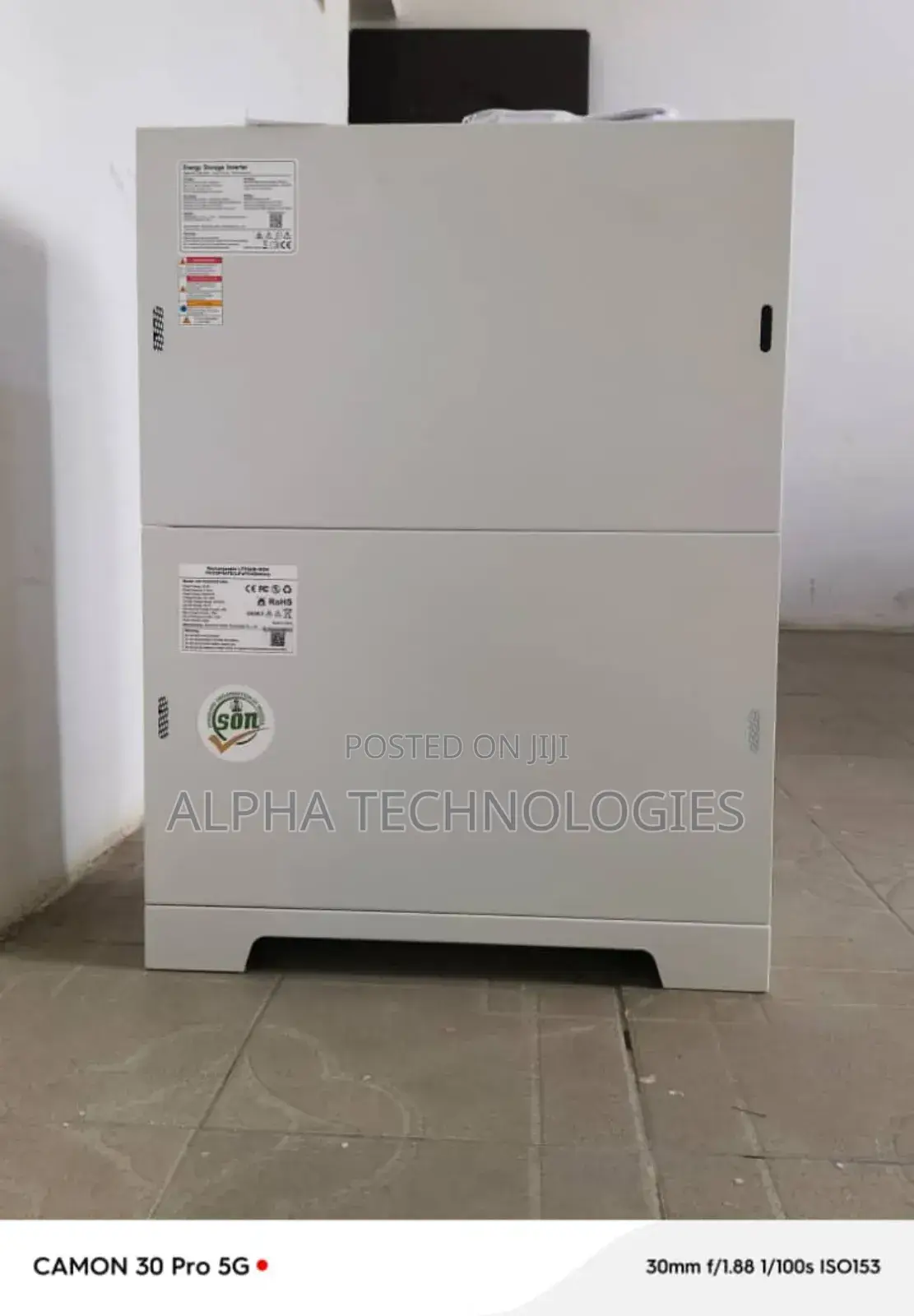Haisic Stackable 5kva Hybrid Inverter + 8kwh Lithium Ion Battery