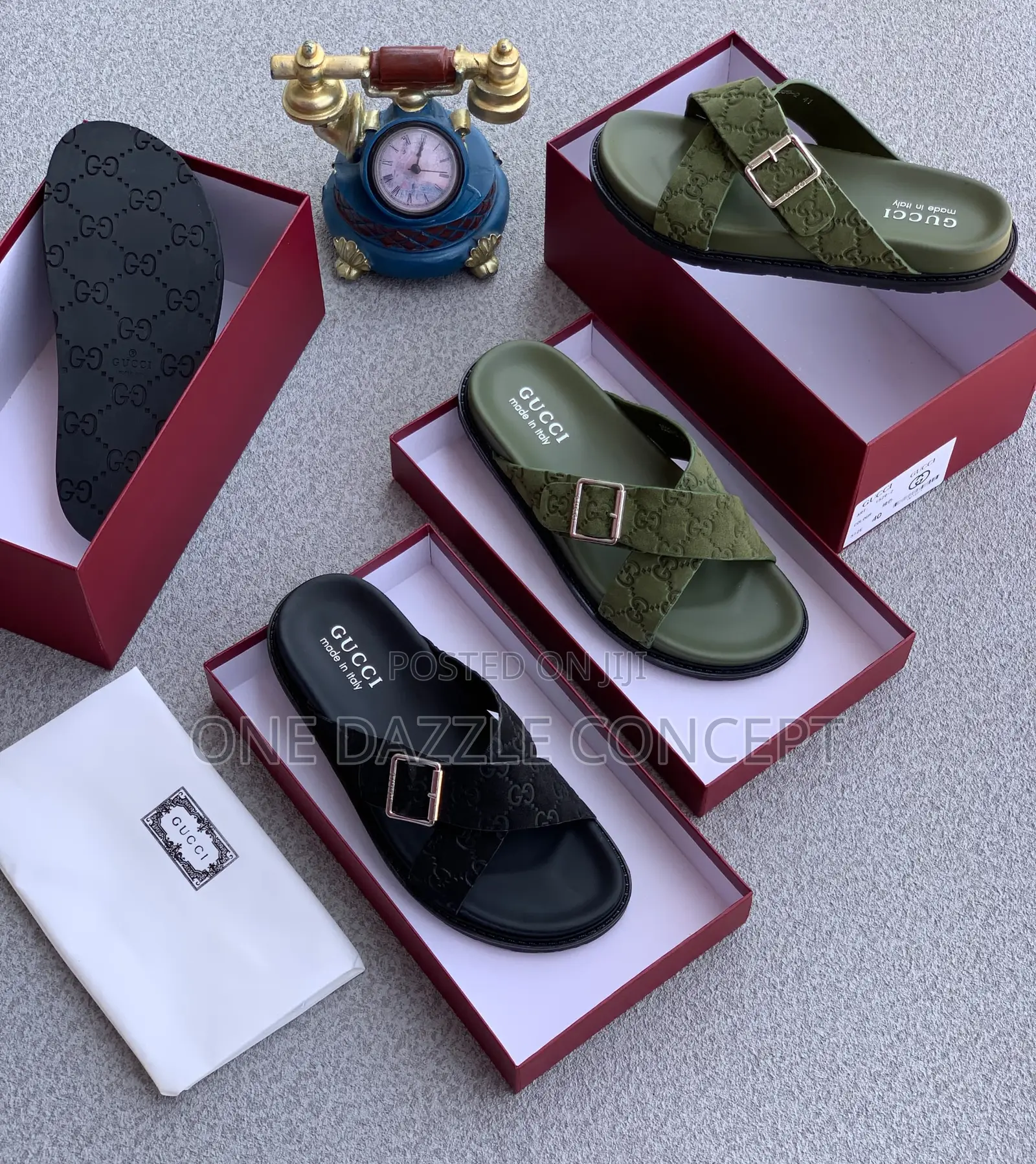 Gucci Suede Crossing