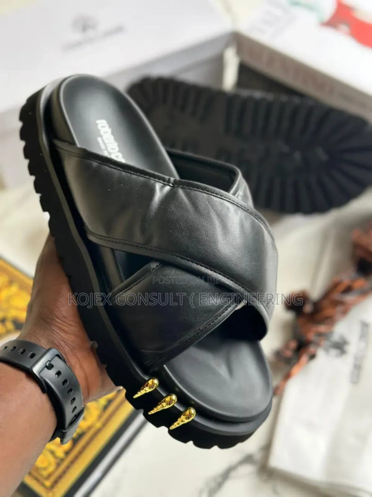Roberto Cavalli Men Luxury Slides