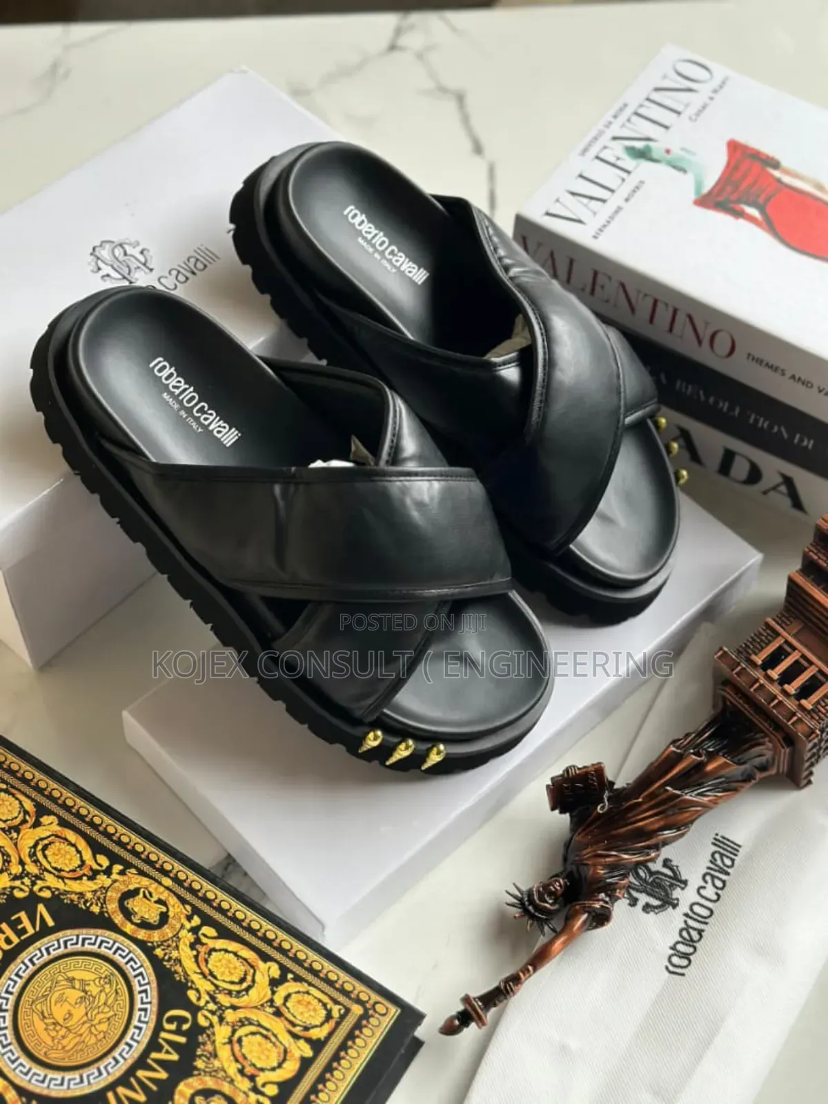 Roberto Cavalli Men Luxury Slides