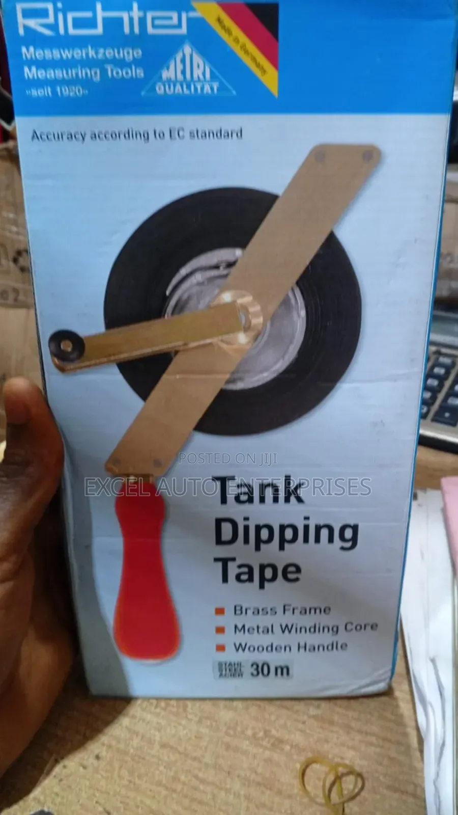 Brass Tank Dipping Tape 30m