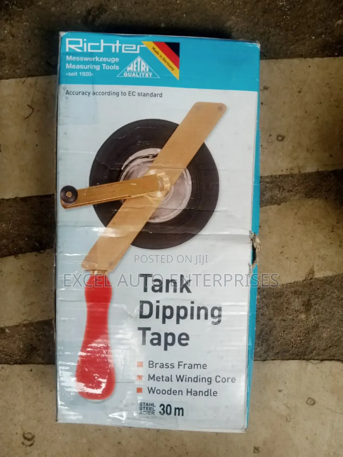 Brass Tank Dipping Tape 30m