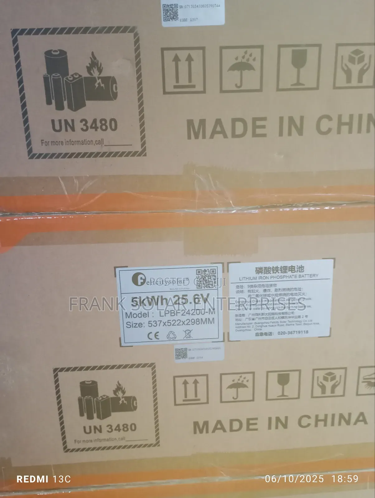 5kwh 24v Lithium Battery Felicity Available