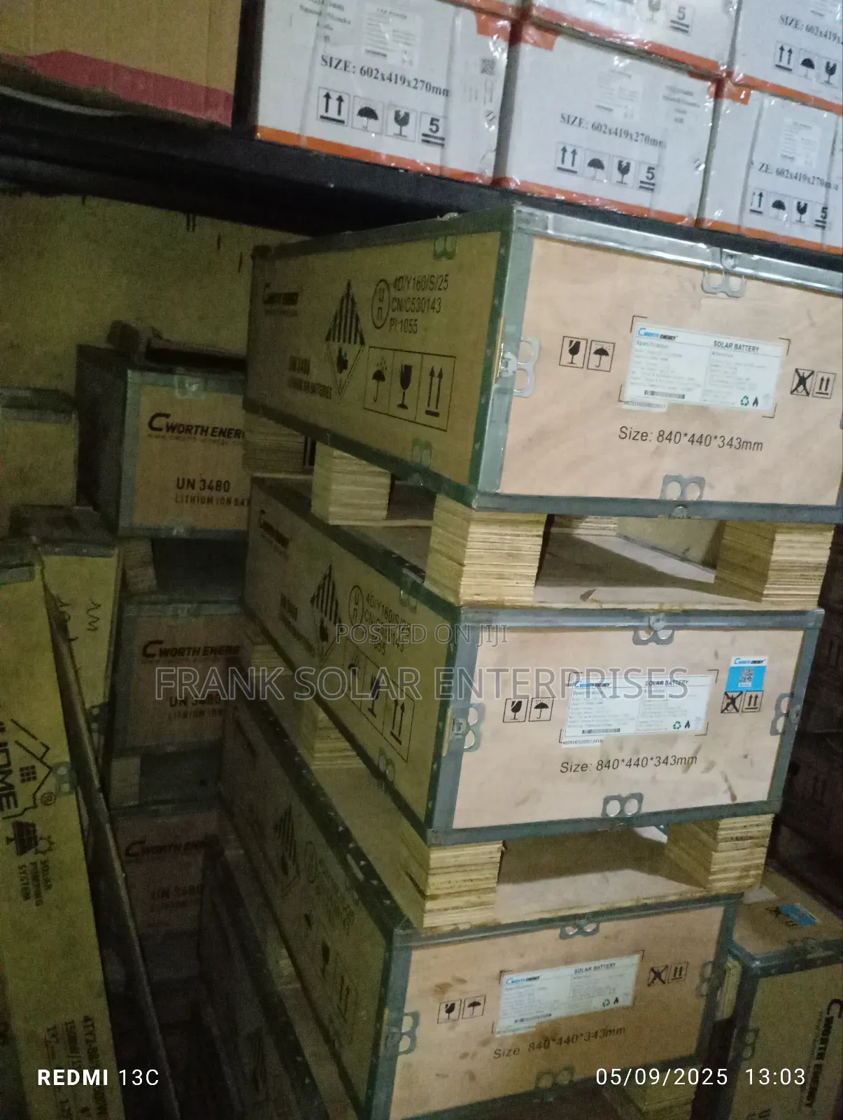 10kwh 51.2v C Worth Energy Lithium Ion Battery Available