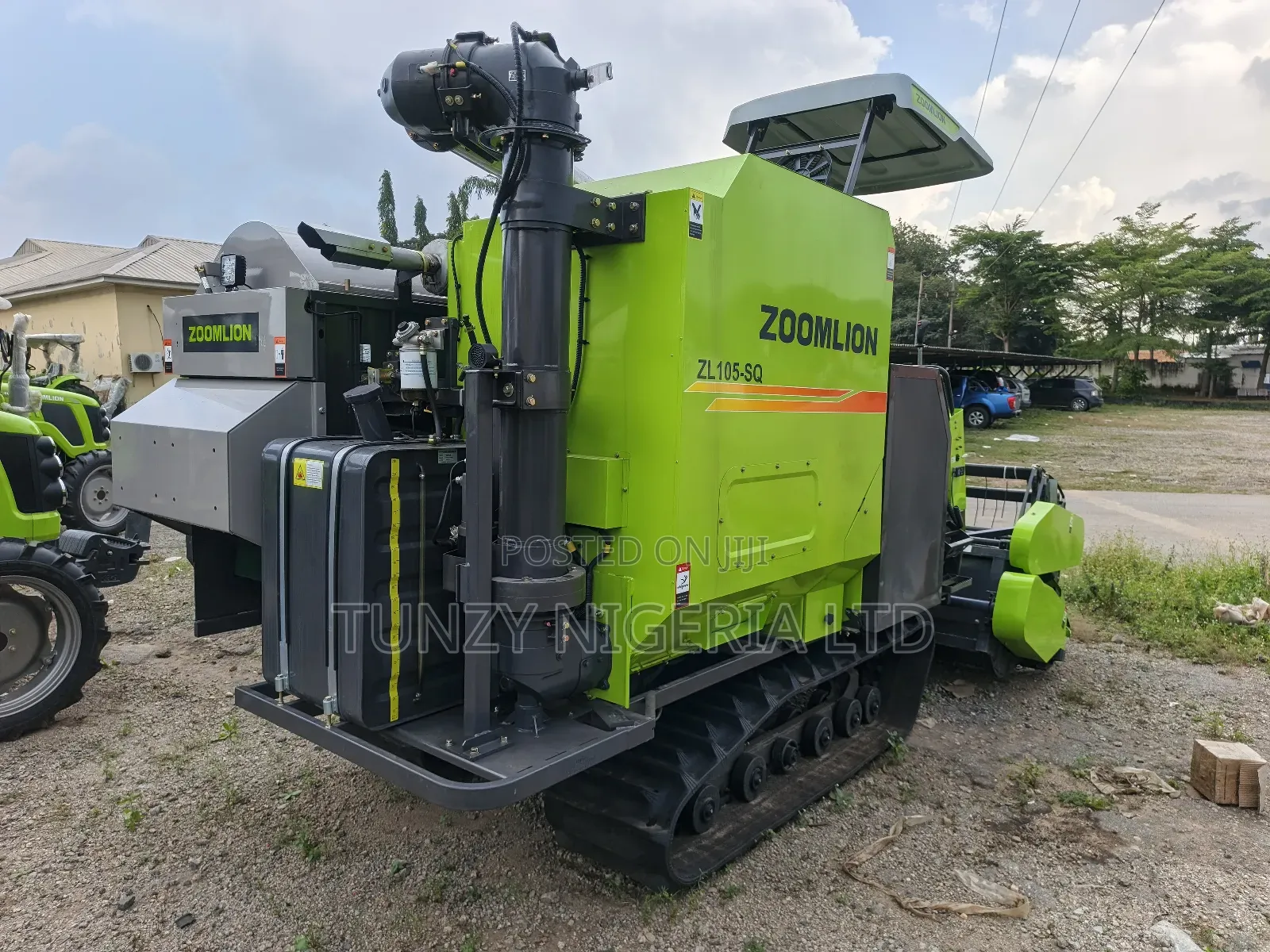 Combine Harvester for Rice and Wheat