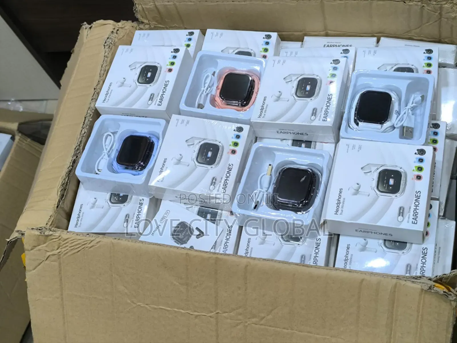 Airmax Earphones In-ear Bt Smart Touch Screen Anc Sport Gaming Airpod.