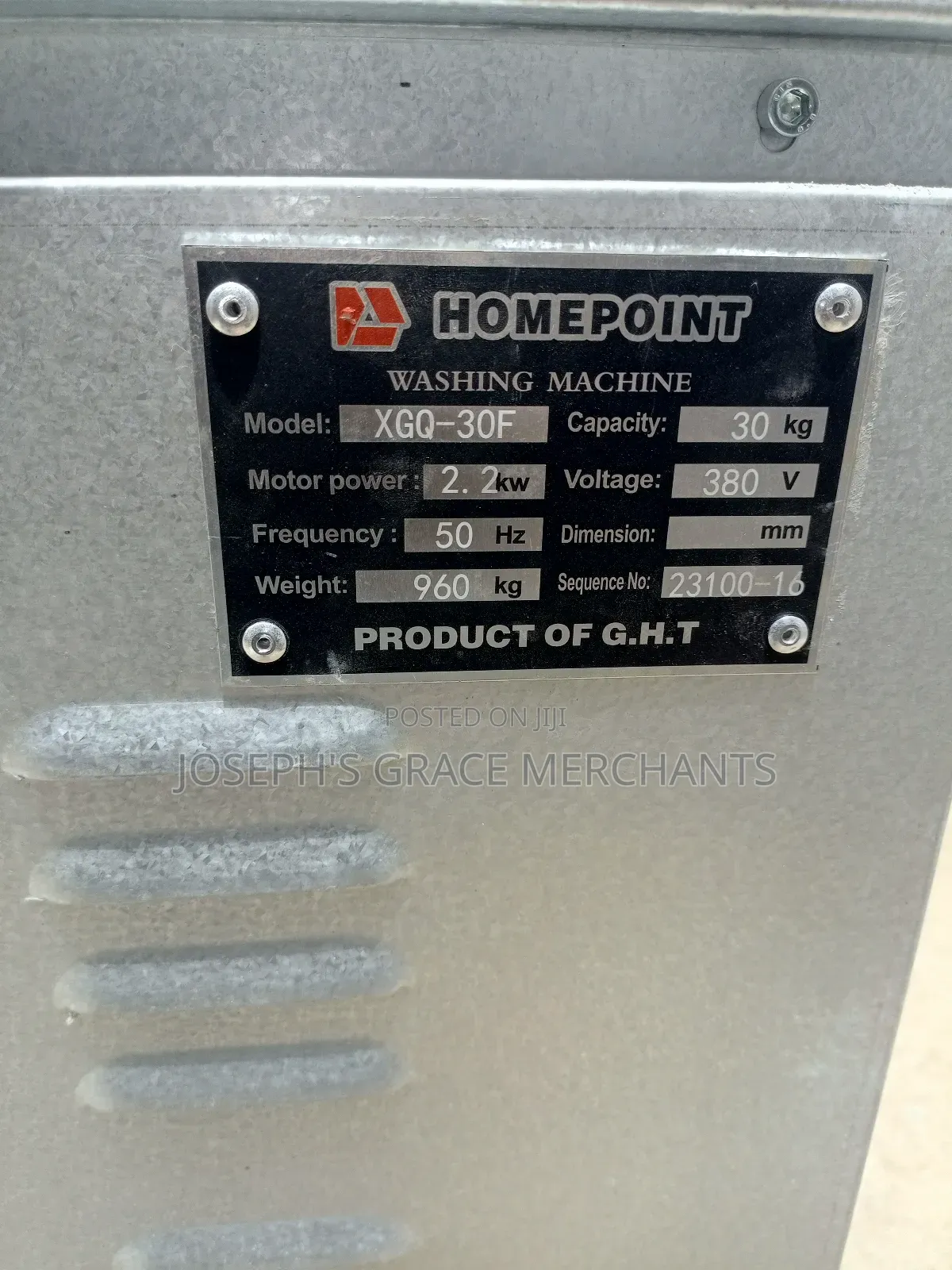 30kg Industrial Washer Extractor Machine Vietnam 380v