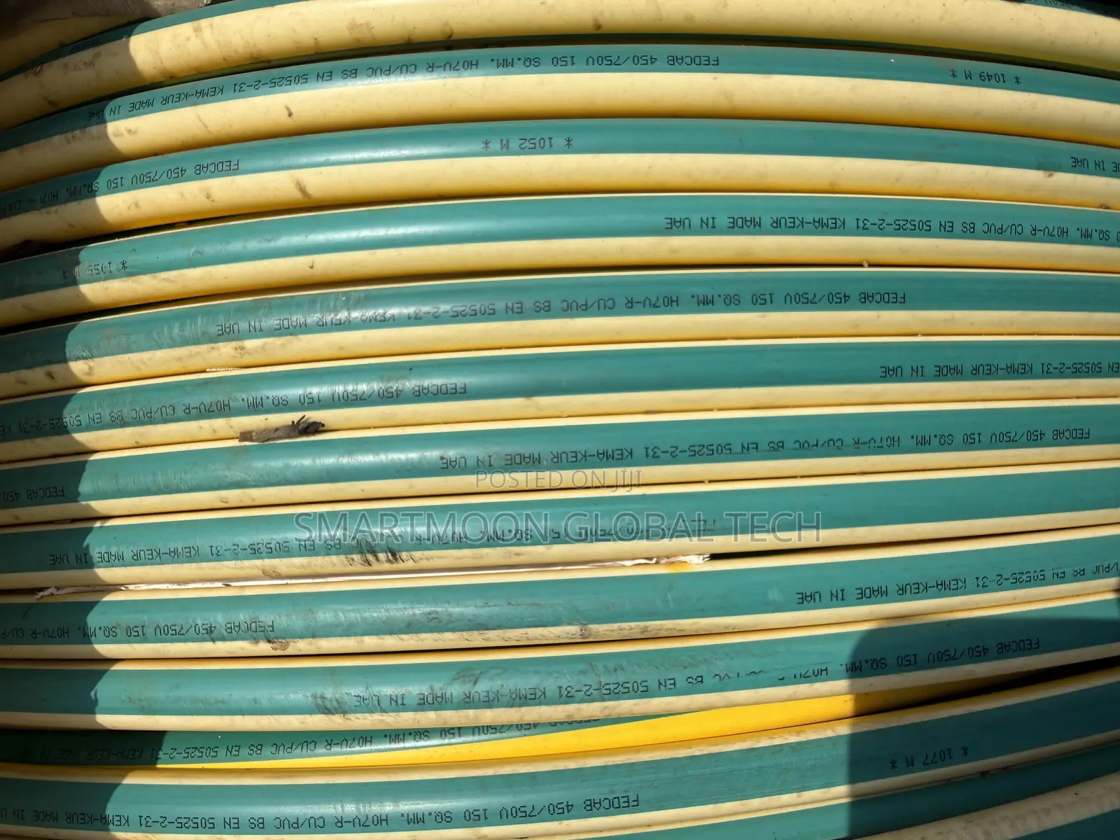 150mm Earth Cable , 150mm G/Y Earth Armored Cable