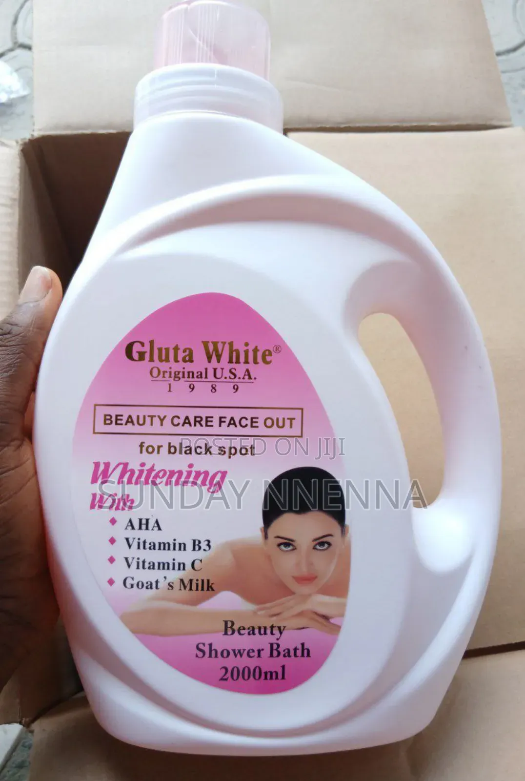 Gluta White Shower Bath