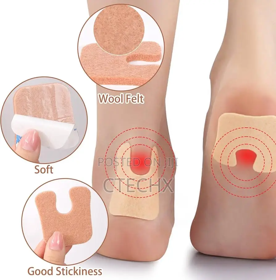 30 Pcs Horseshoe Pads For Feet, Callus Cushions
