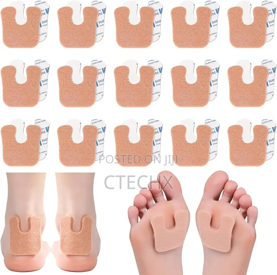 30 Pcs Horseshoe Pads For Feet, Callus Cushions
