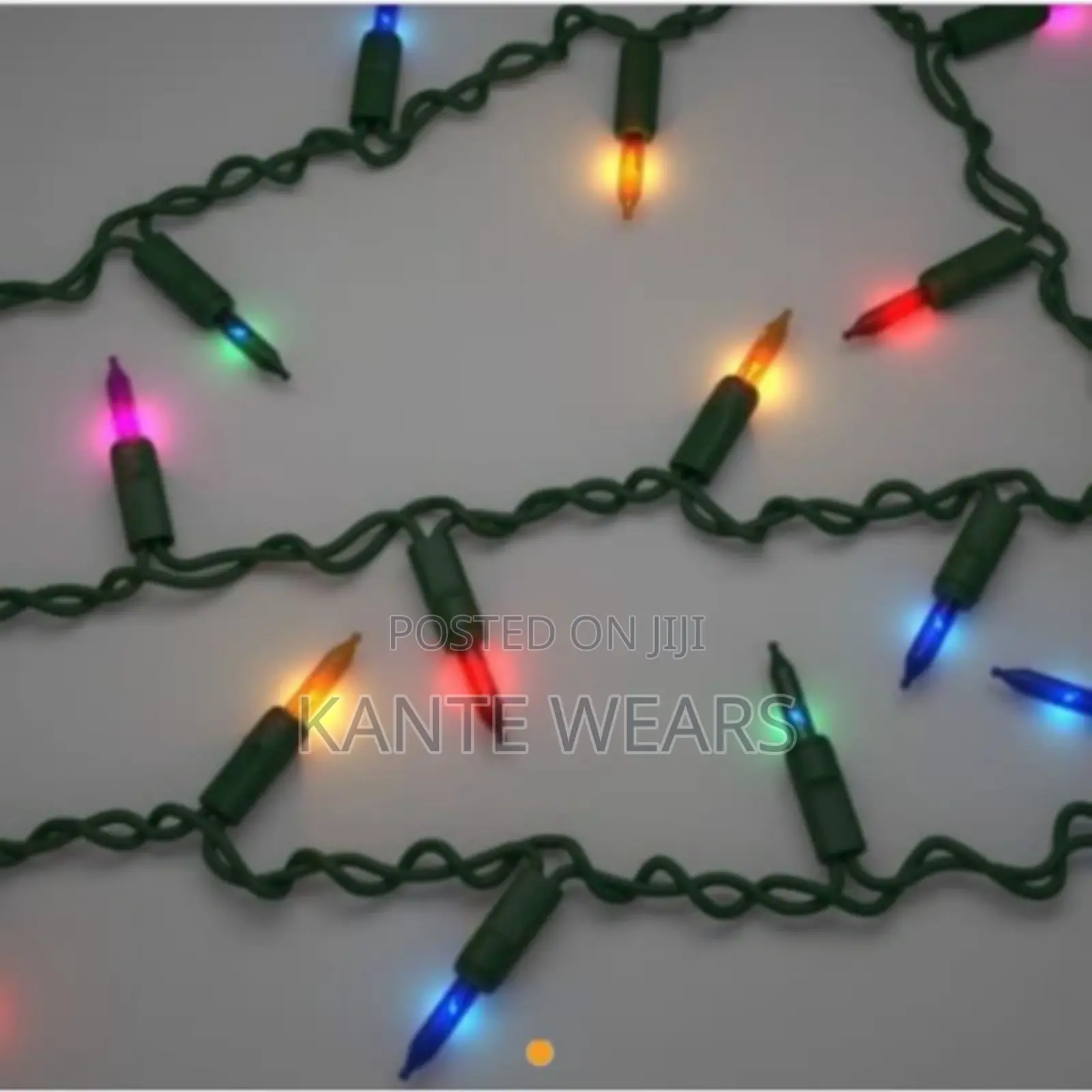 100 Led Multicolored Christmas Bulb String Light