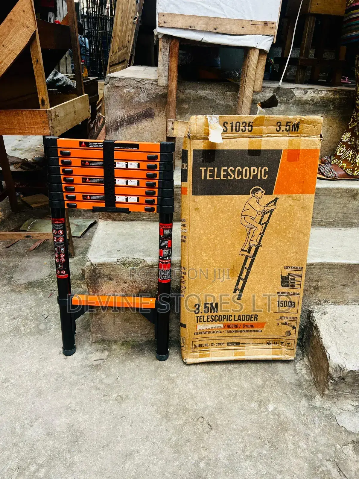 3.5m Telescopic Ladder