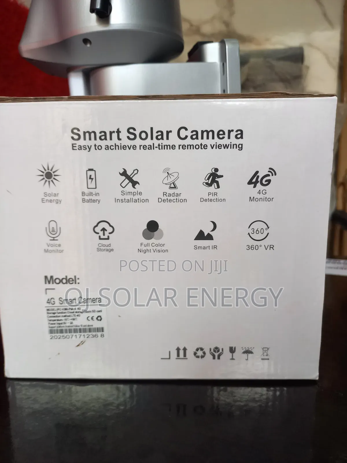 S.A Vision CCTV Dual Lens Solar Camera