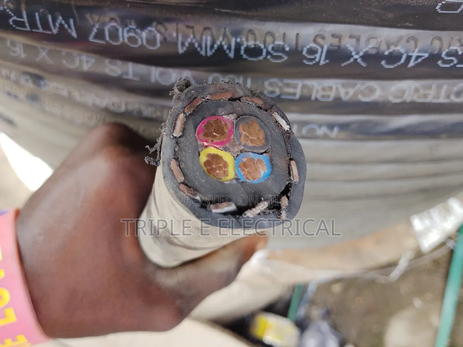 16mm 4core Armoured Cable Full Gauge