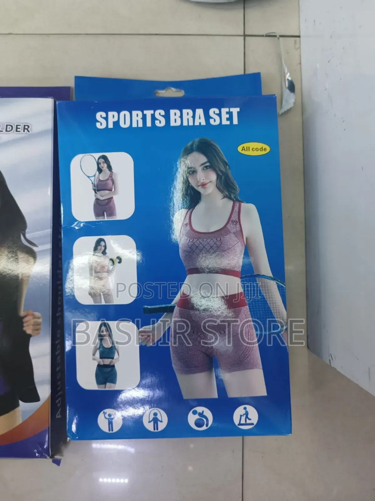 Sports Bra and Shorts Set