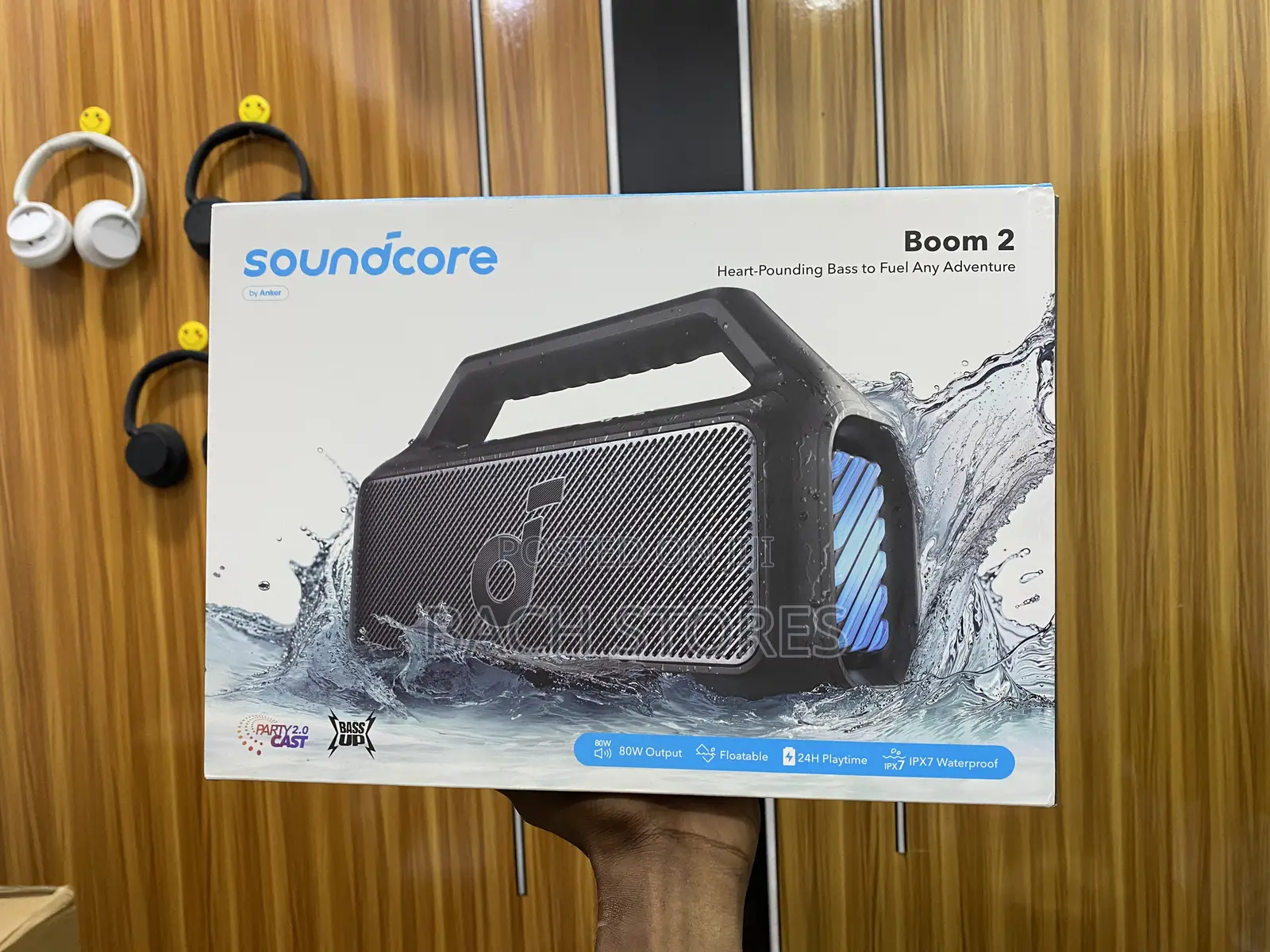 Anker Soundcore Boom 2 Portable Speaker With Ipx7 Waterproof