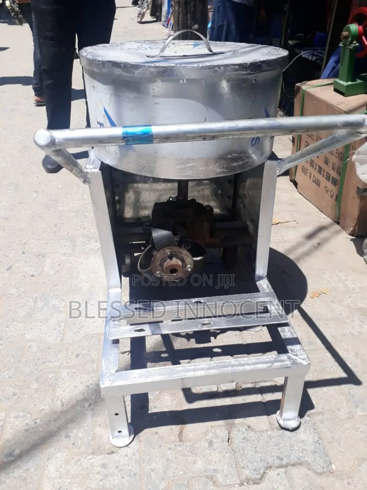 Stainless Fufu Pounder