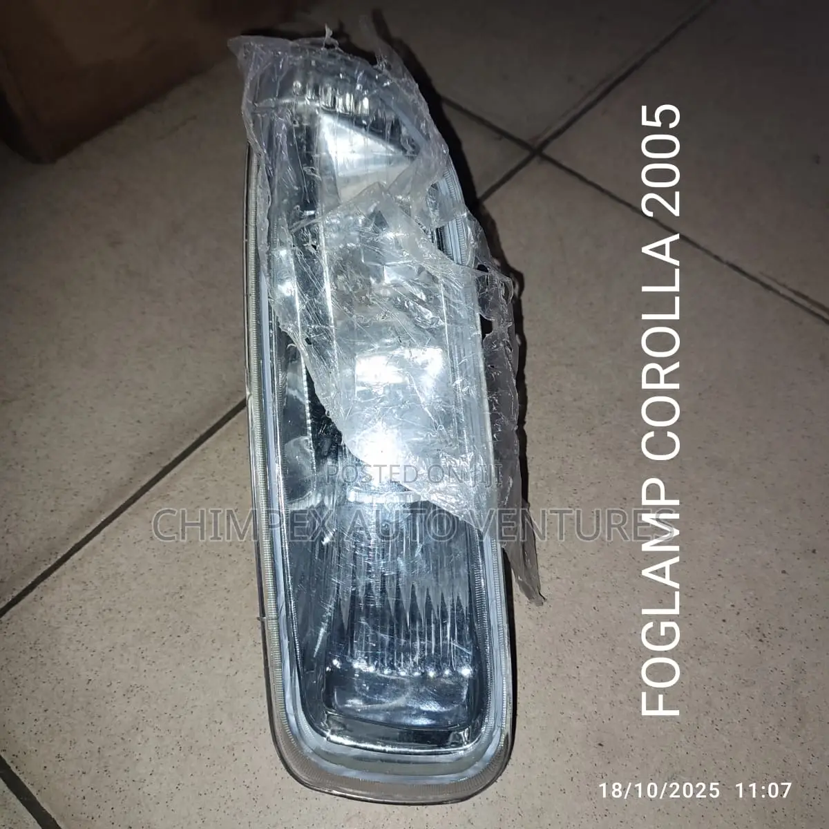 Fog Lamp Corolla 04