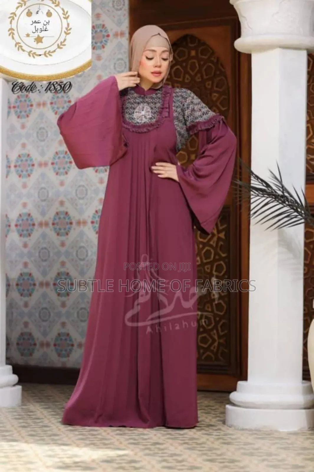 Luxurious Original Egyptian Abaya – Elegant, Modest Perfect Gift