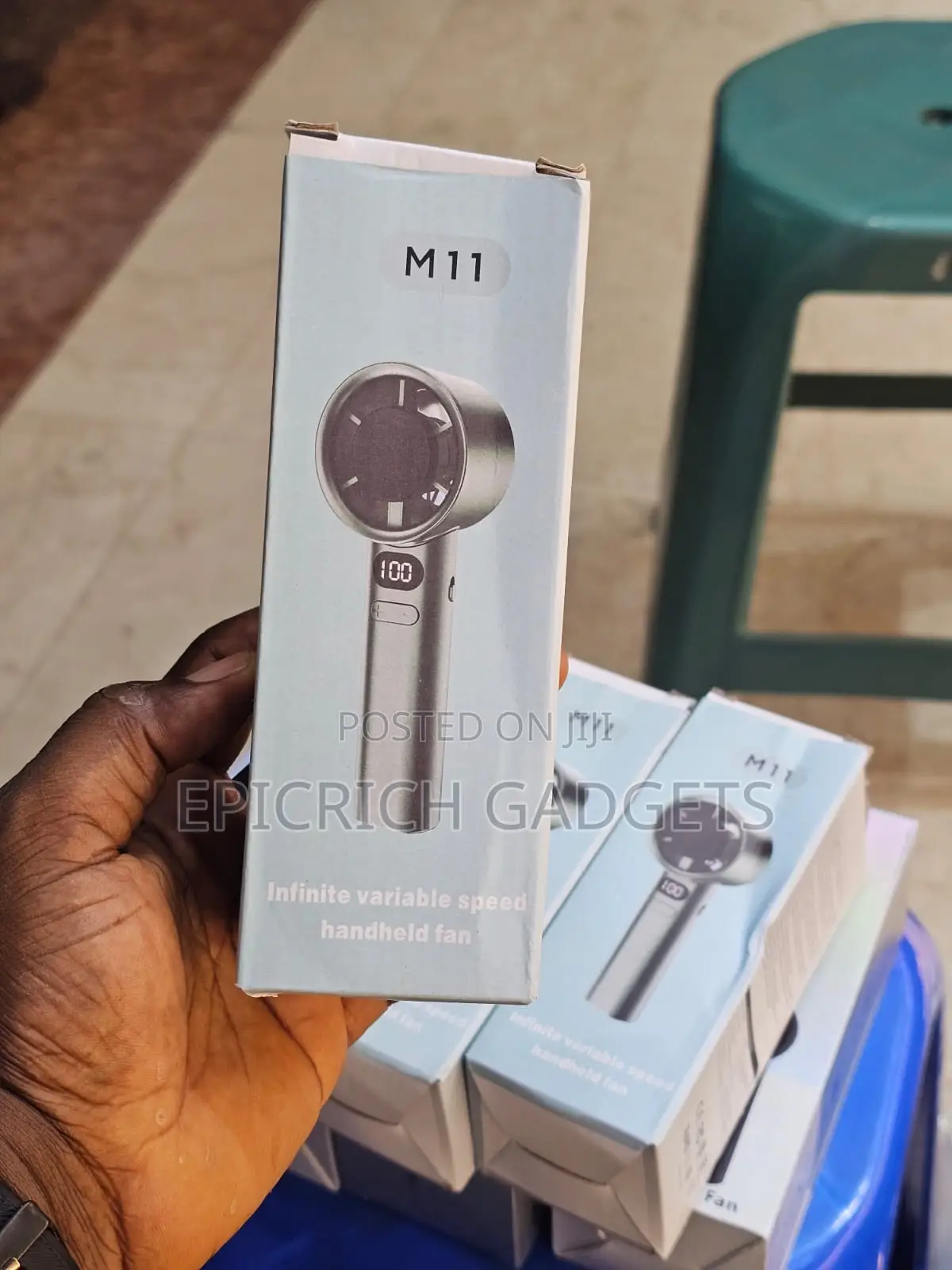 M11 Turbo Jet Mini Hand-Held Fan
