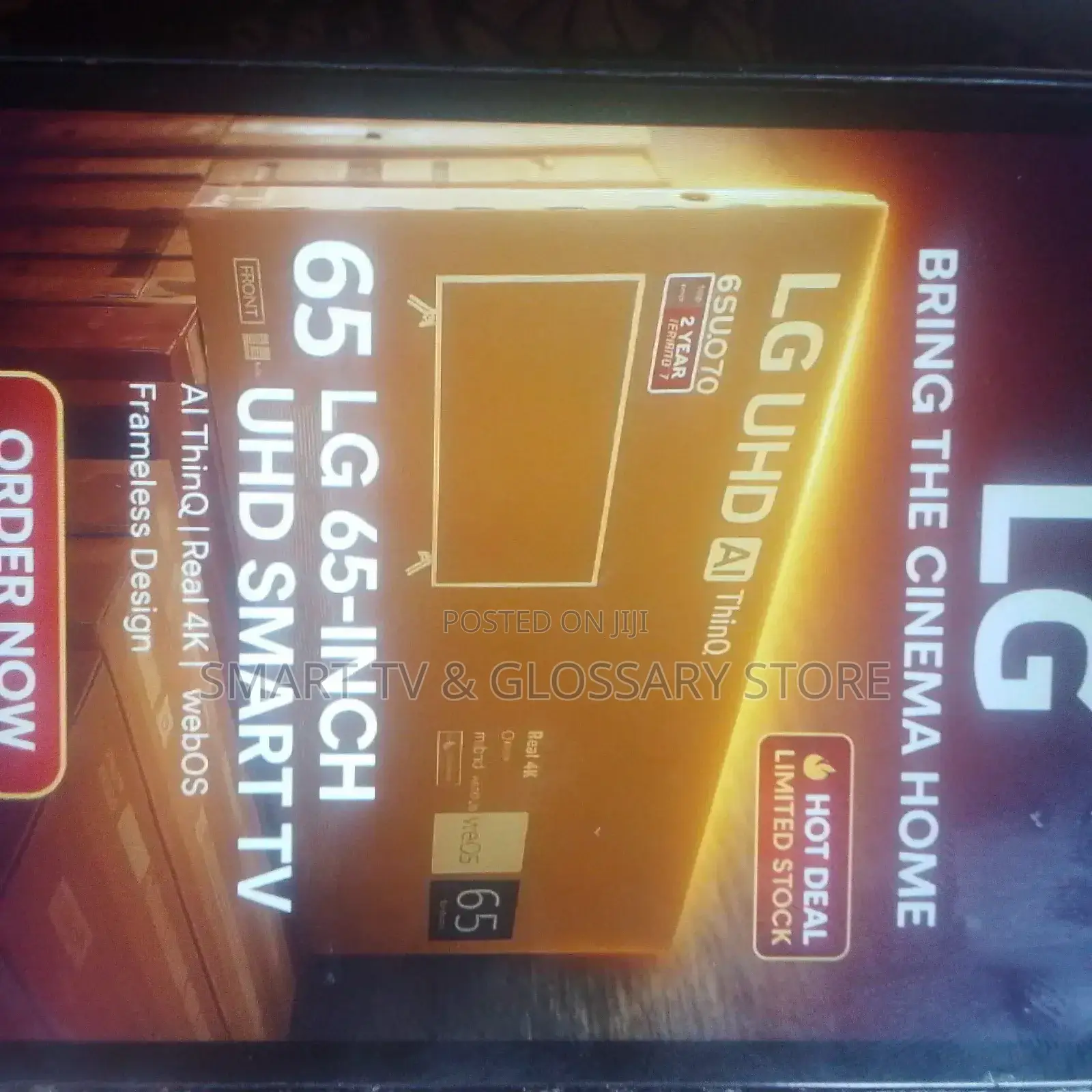 65 Inches Smart Home Dashboard Real Tv