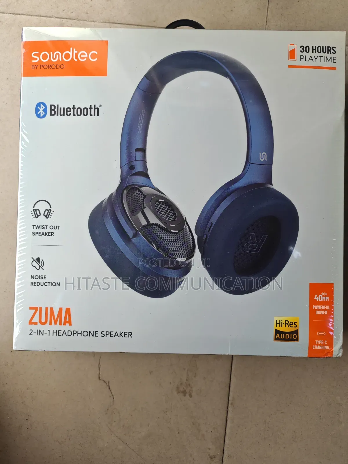 Porodo Soundtec Zuma 2-in-1 Headphone Speaker