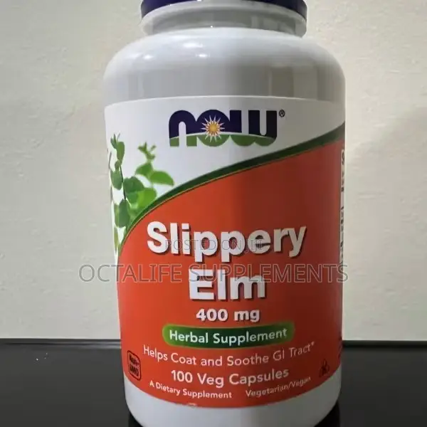 Now Foods, Slippery Elm, 400 Mg, 100 Veg Capsules
