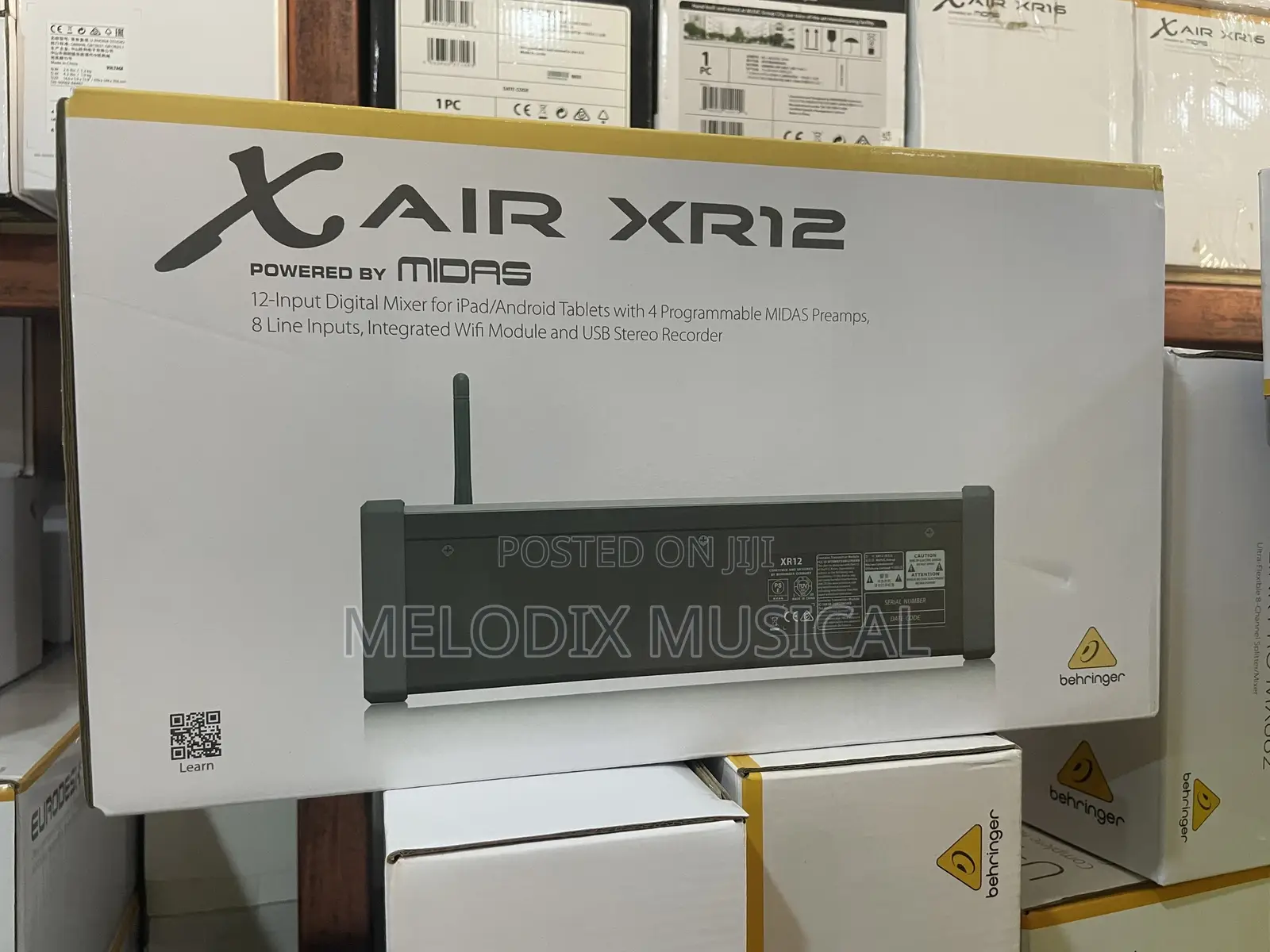 Behringer Xair Xr12 Digital Mixer