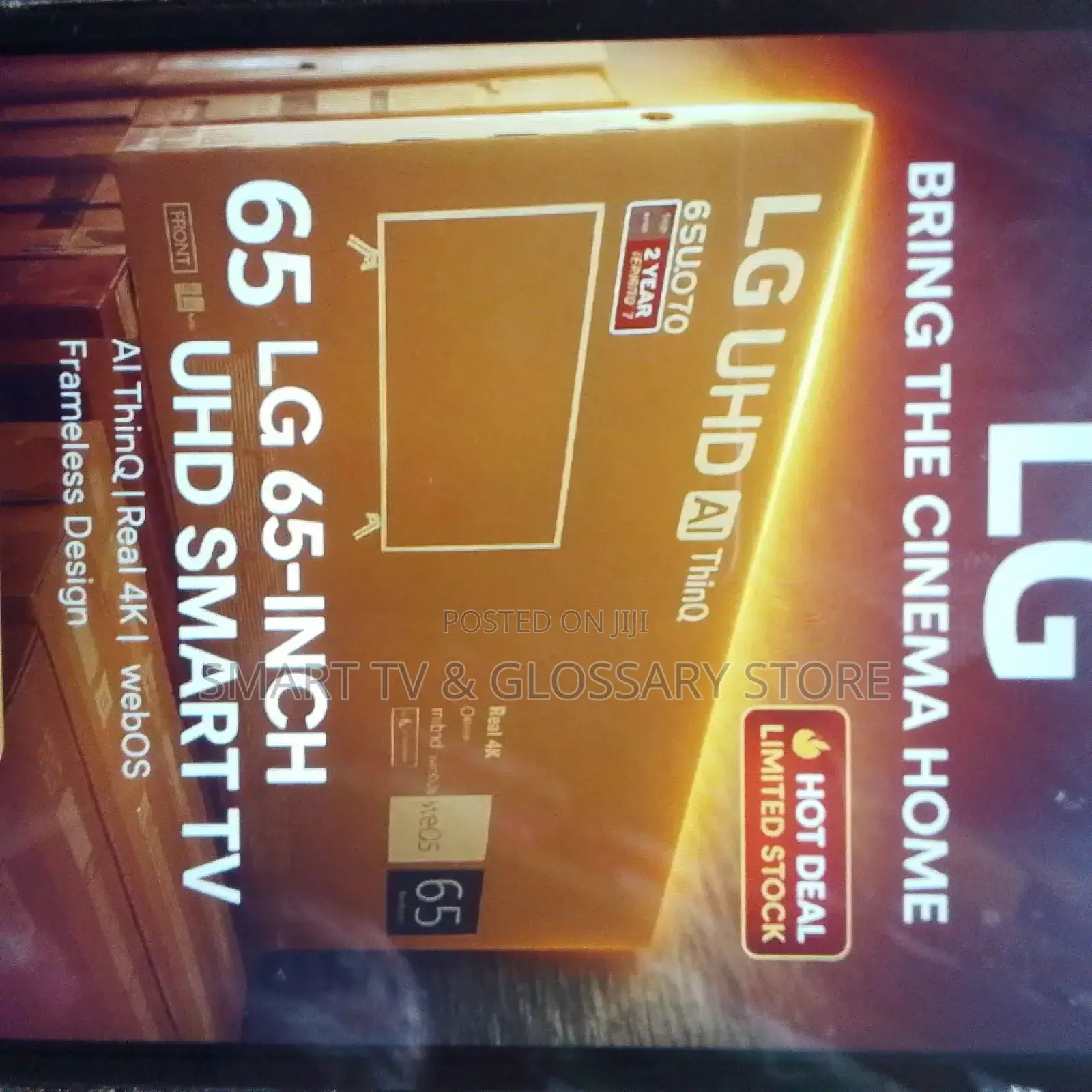 65 Inches Lg Smart Tv With Breathtaking Visual Experience