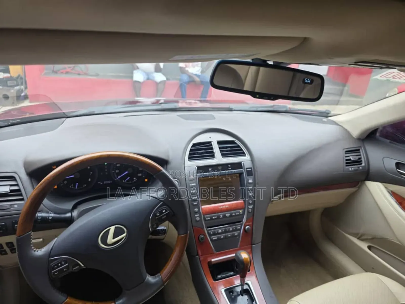 Lexus ES 350 2011 Red